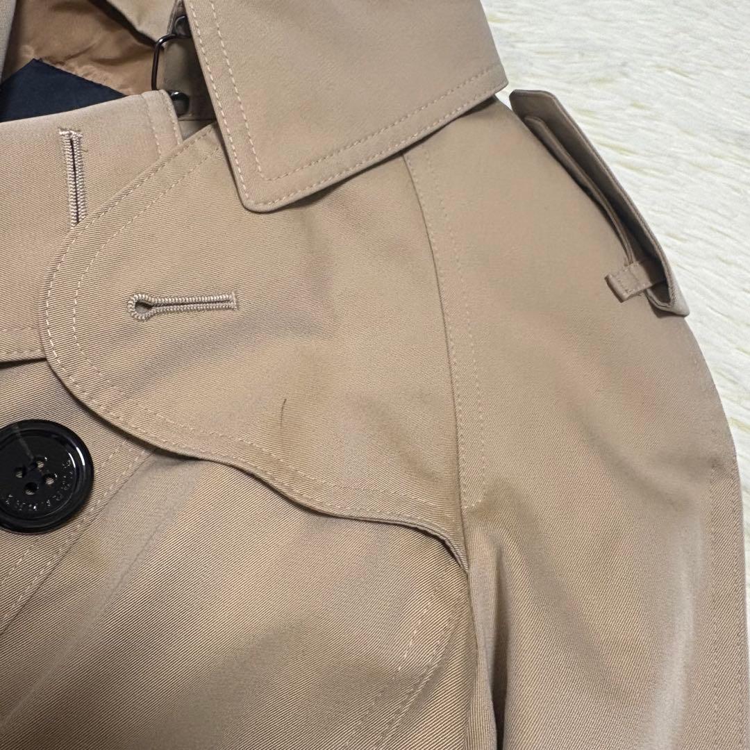 バーバリーロンドン ライナー付トレンチコートチェック ベージュ　メガチェック　M