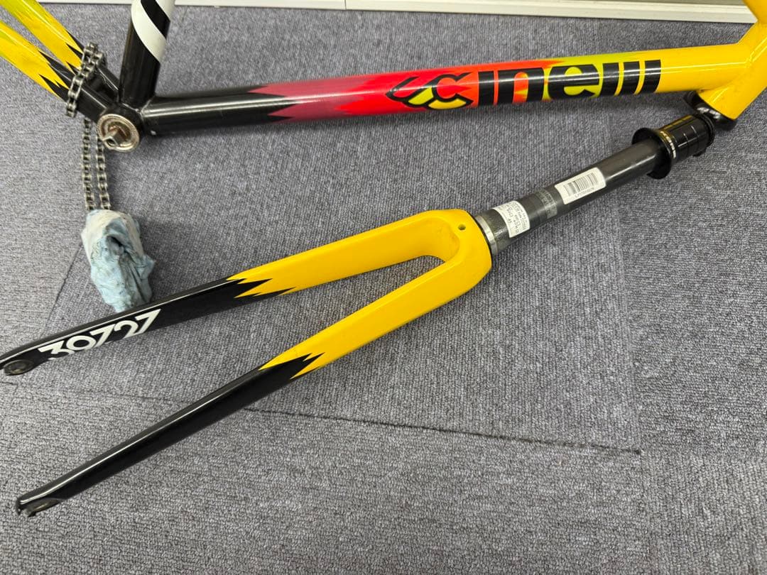CINELLI VIGORELLI フレーム、フォーク、BBのみ　ジャンク品