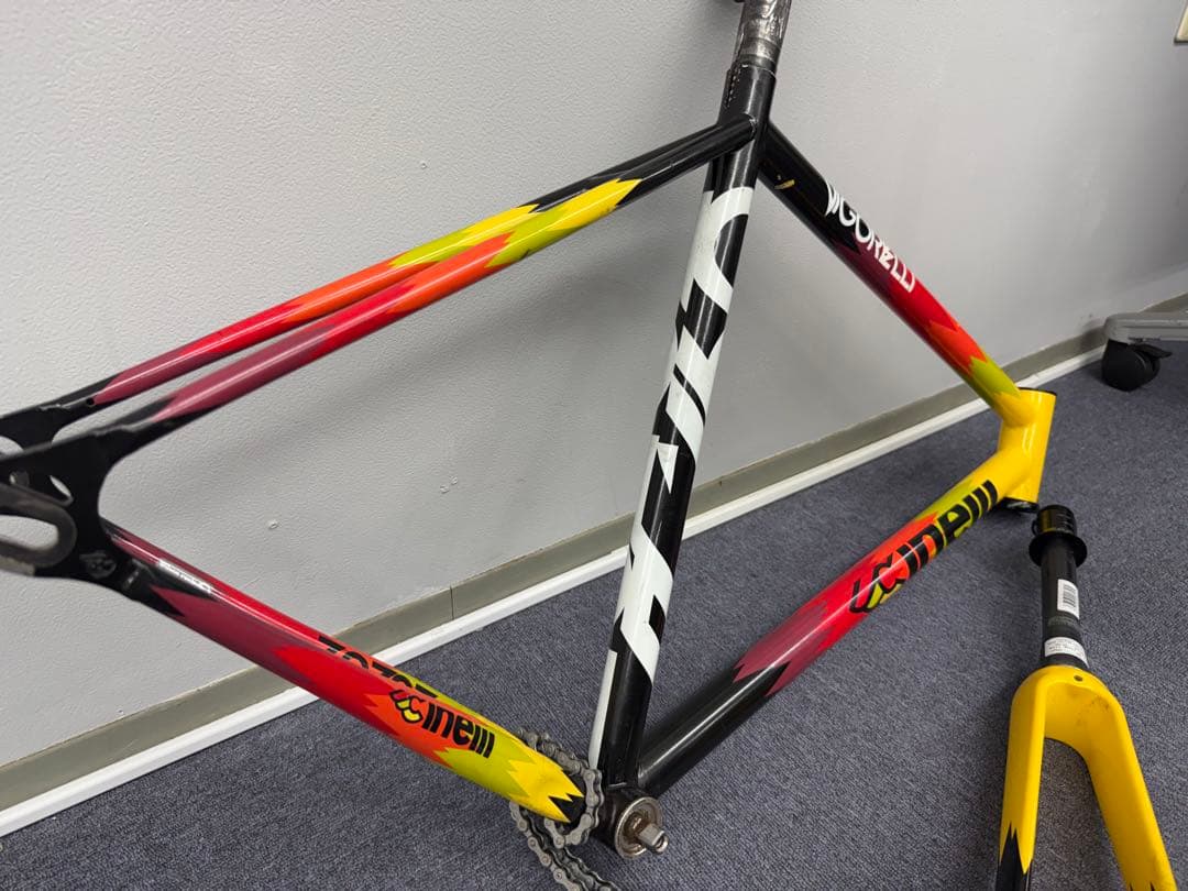 CINELLI VIGORELLI フレーム、フォーク、BBのみ　ジャンク品