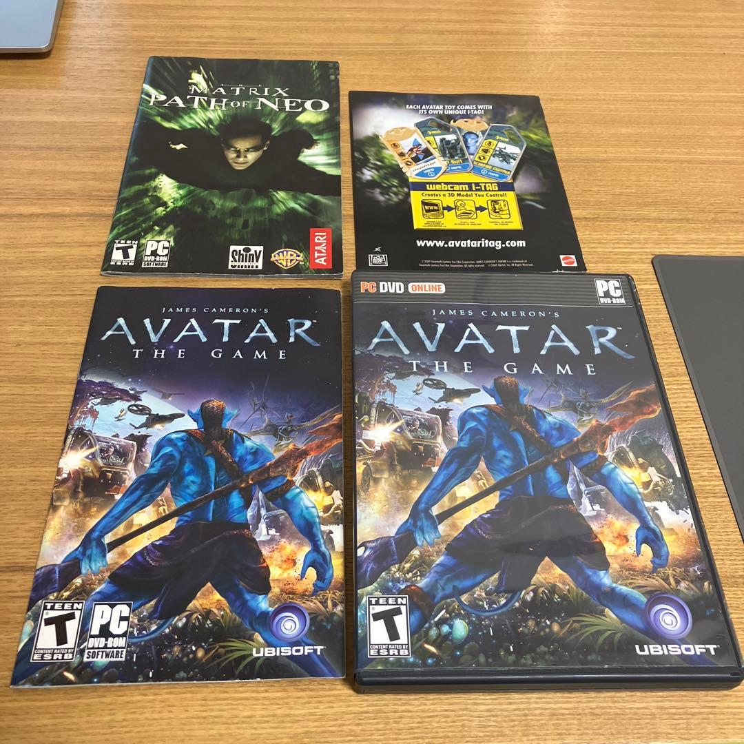 avatar the game PCゲーム 北米版 アバター ソフト 当時物