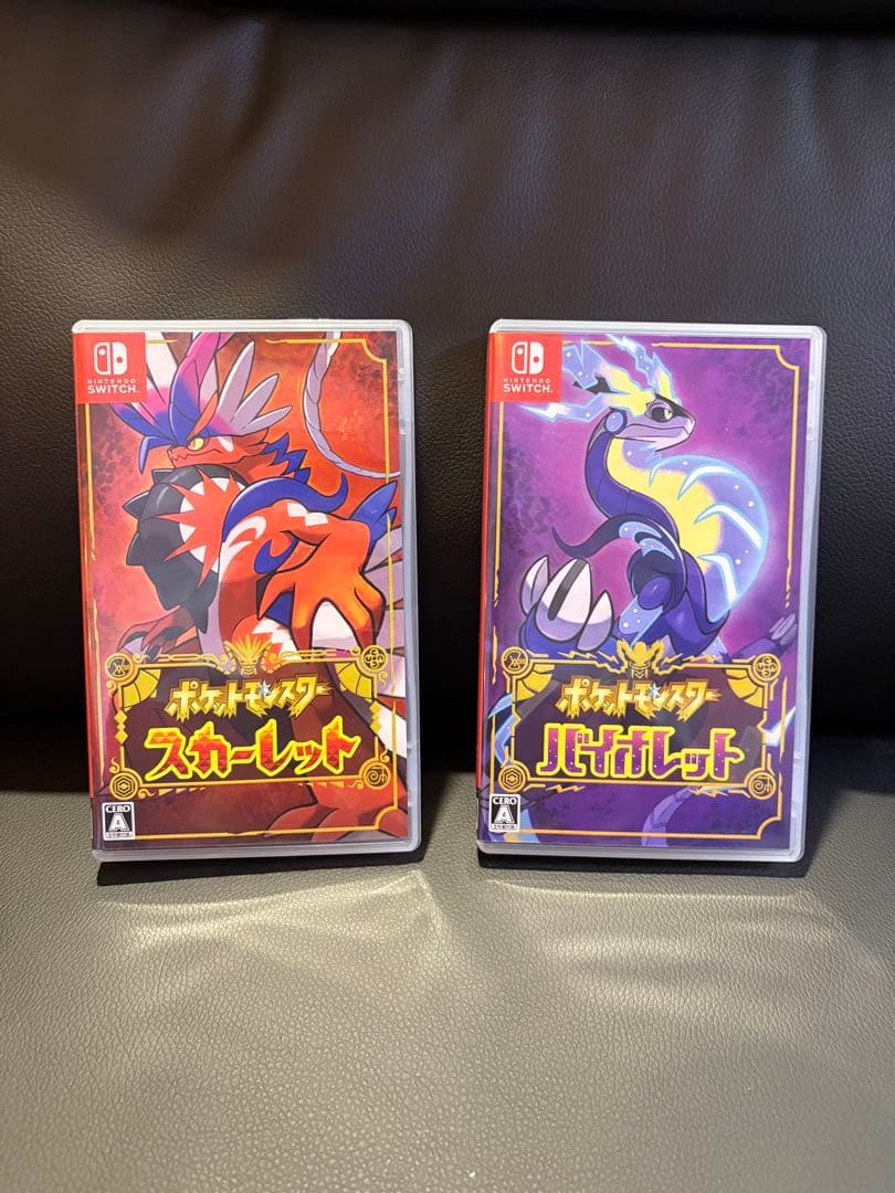 p*n様 Switch ポケモン カセットダブルパック スカーレット & バイオ