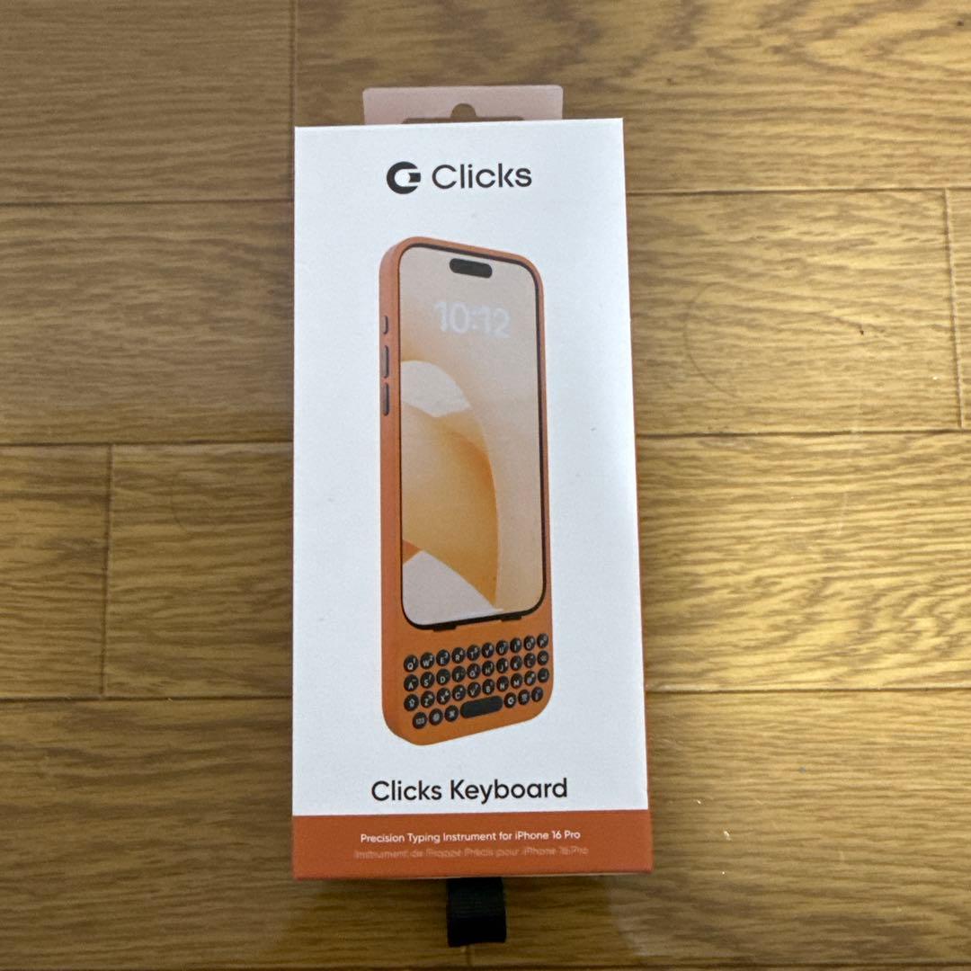 Clicks iPhone16Pro 用ケース 美品 MagSafe対応