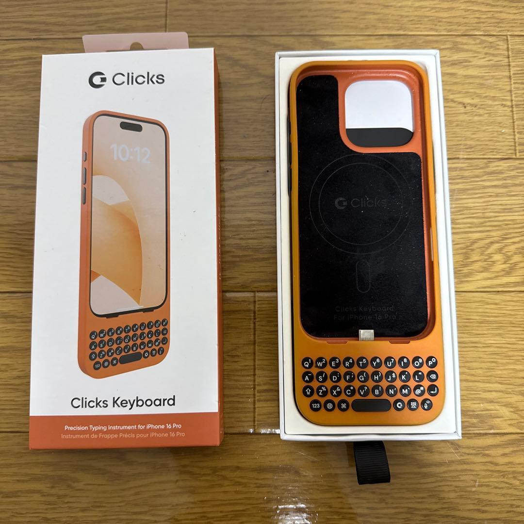 Clicks iPhone16Pro 用ケース 美品 MagSafe対応