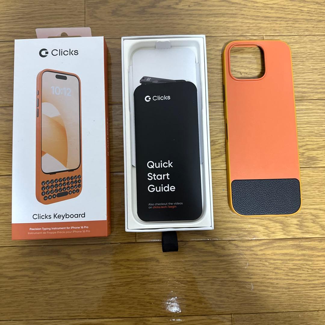 Clicks iPhone16Pro 用ケース 美品 MagSafe対応