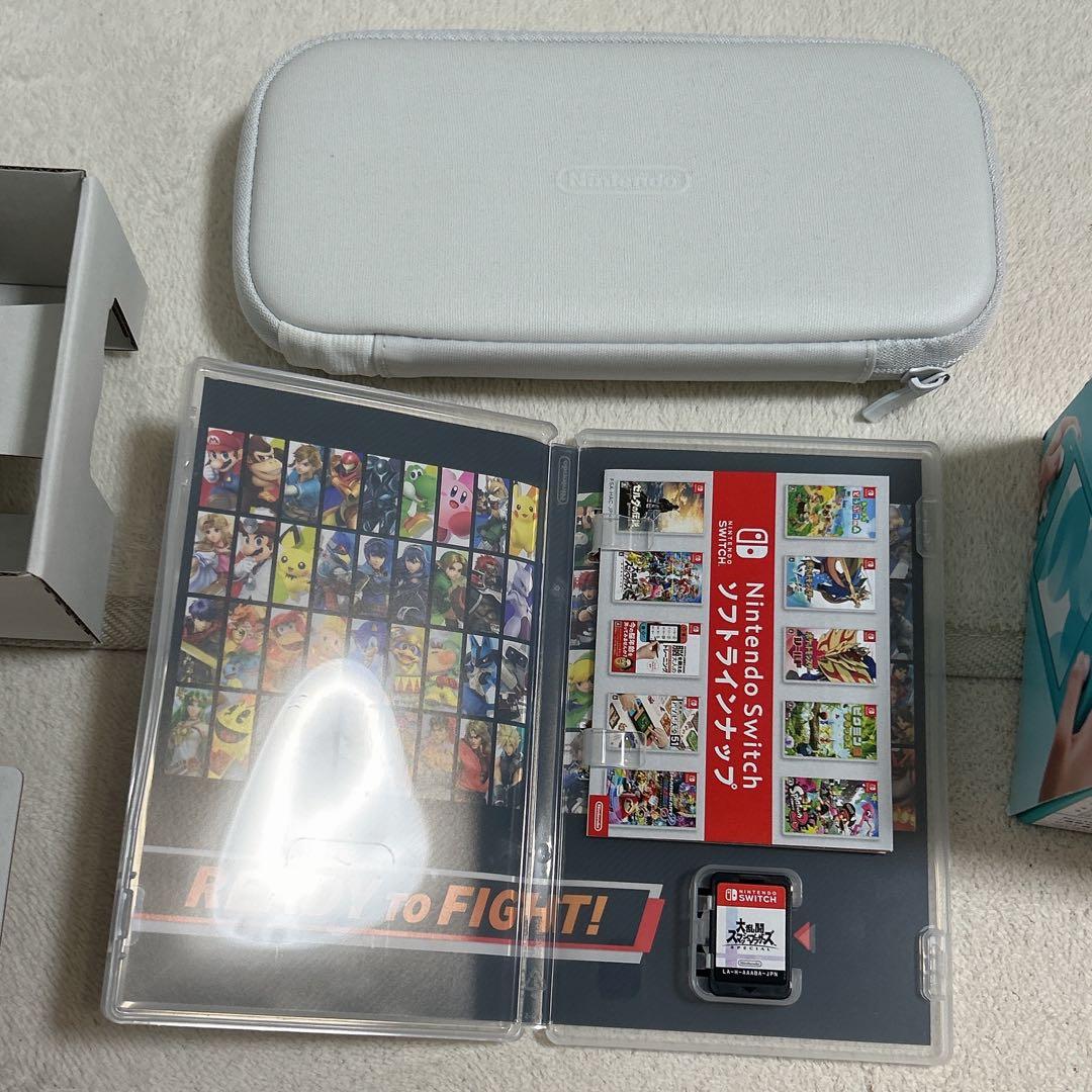Nintendo Switch Lite ターコイズ 本体 ＆スマブラ
