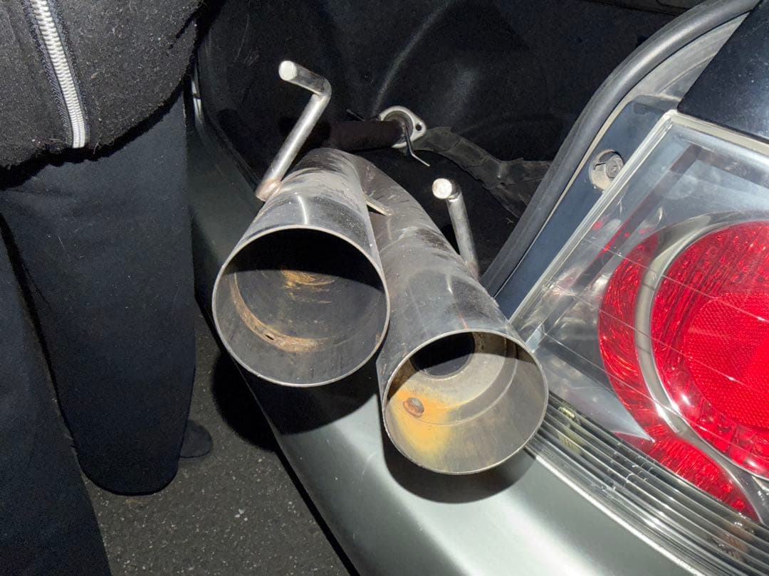 アルテッツァ　3S用　デュアルマフラー