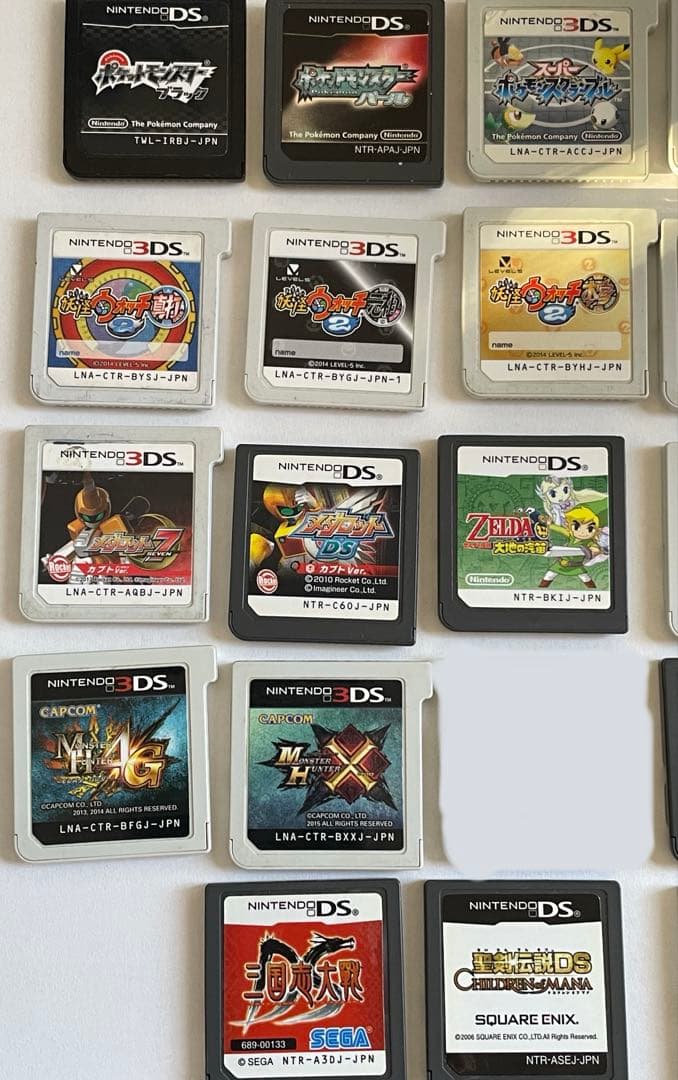【動作確認済み】ニンテンドー3DS＆DSソフト 31本セット