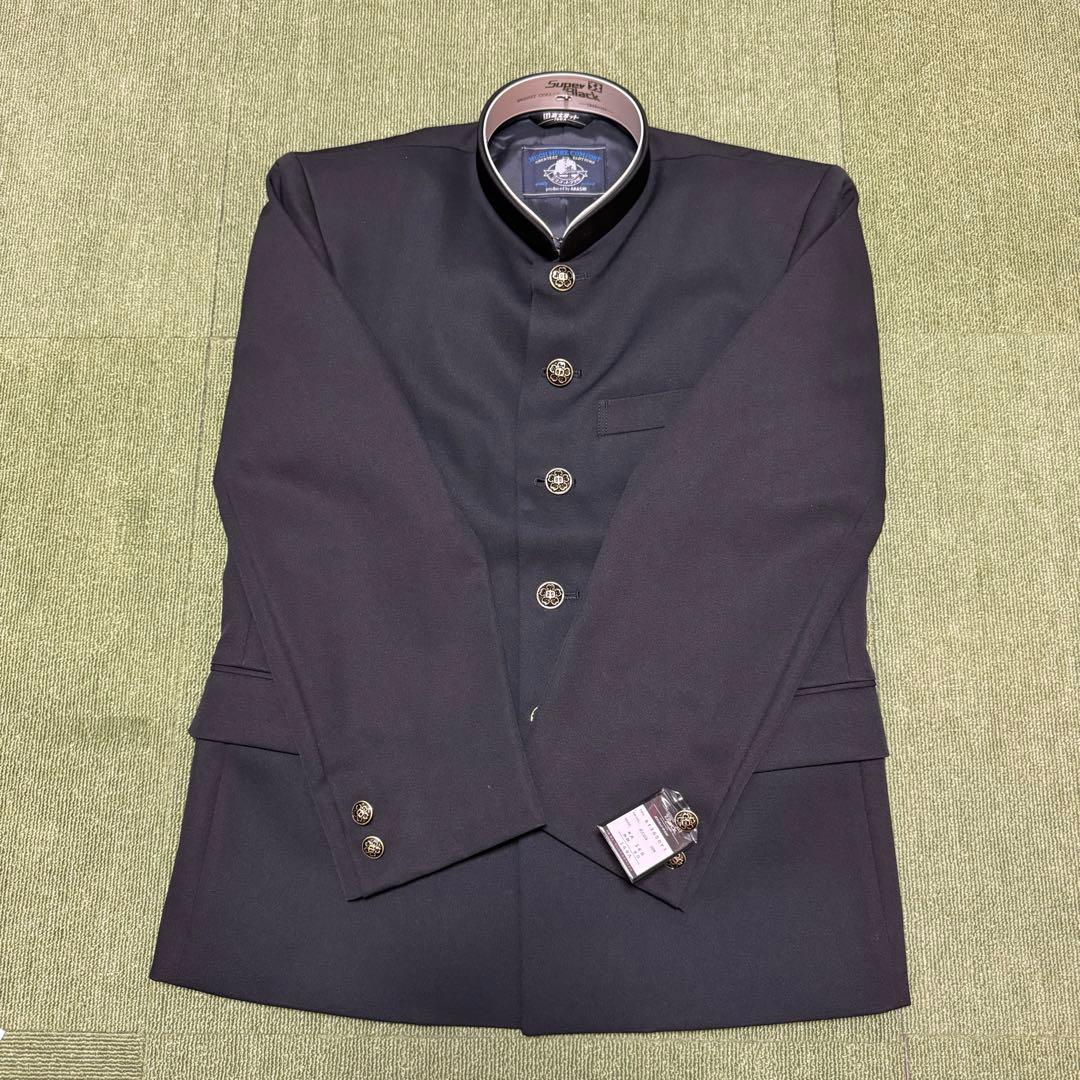 富士ヨット　学ラン　学生服　160A 全国標準学生服　上衣　中学生　上着