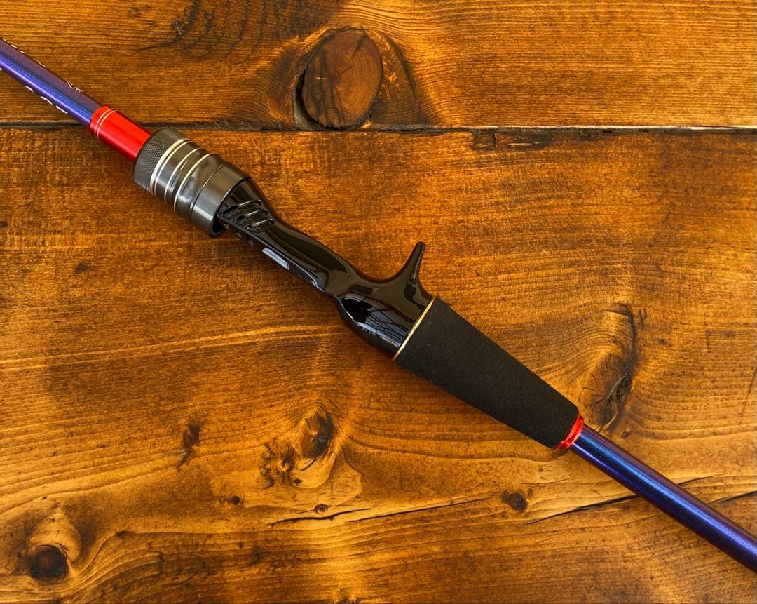 ジギングロッド　デジタルカウンター付きベイトリール　イカメタル　2wayティップ