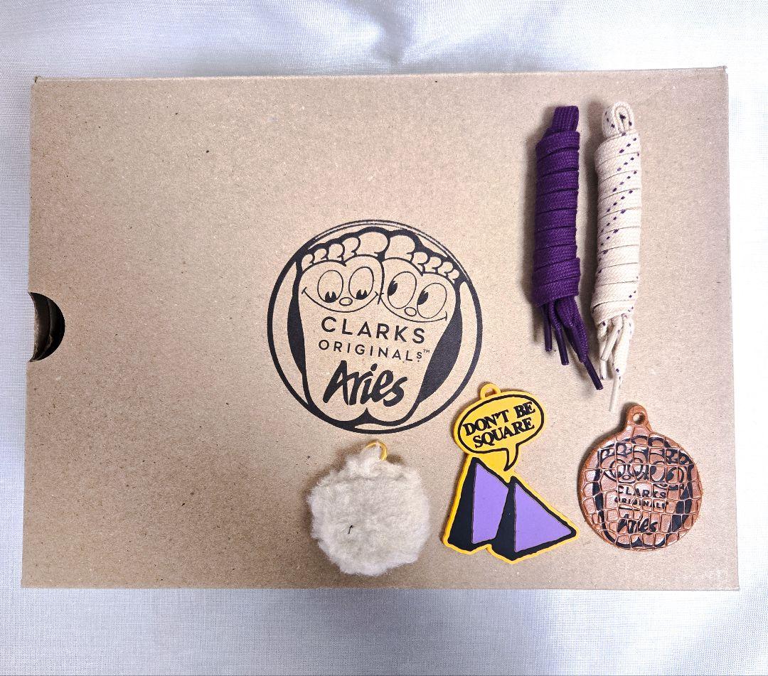 Aries アリーズ Clarks クラークス Wallabee ワラビー 靴