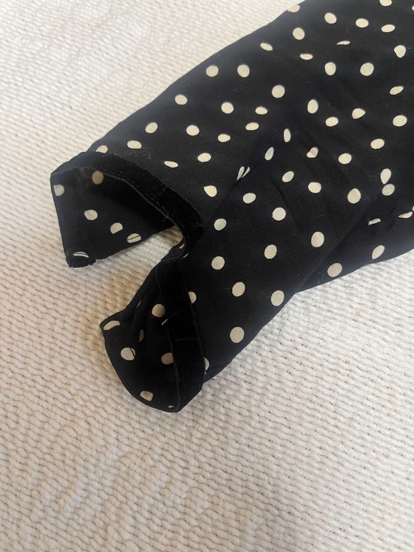 SINMEドット柄マキシワンピース