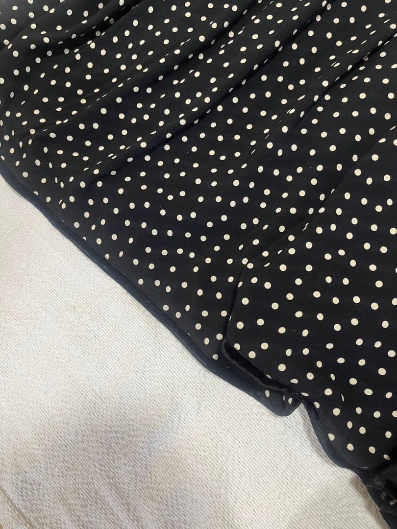 SINMEドット柄マキシワンピース