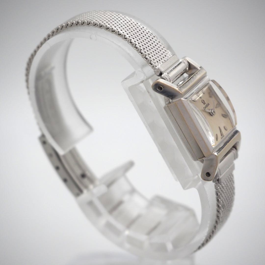 専用 529 稼働 OMEGA レディース　時計　スクエア　手巻き　ヴィンテージ