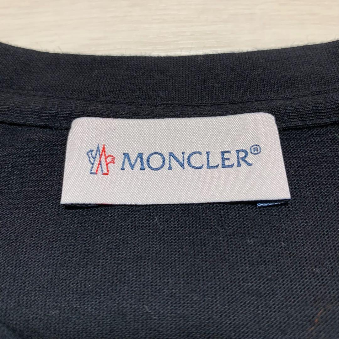 〔美品〕MONCLER レディース　ロンT ブラック 長袖Tシャツ 5S53