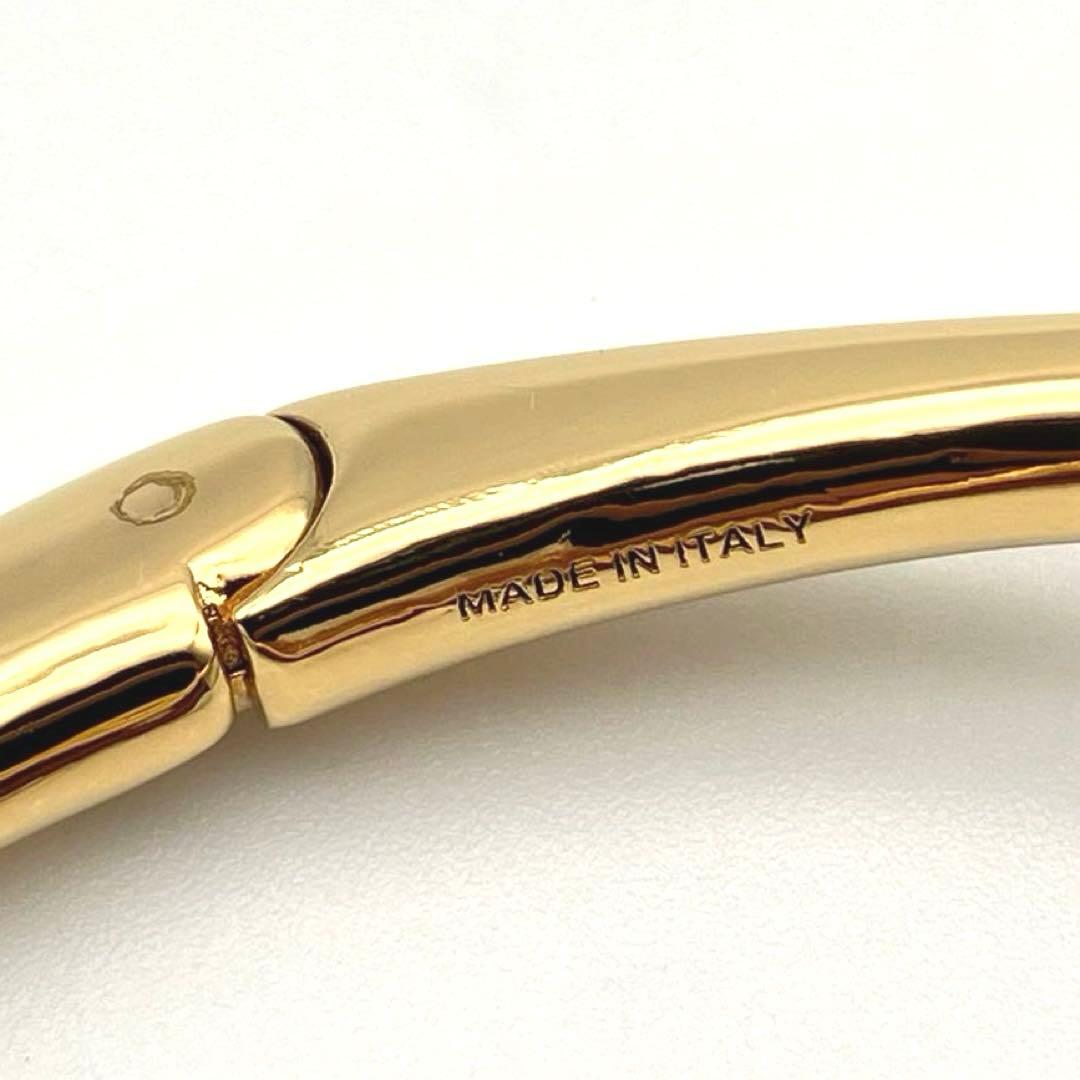 FENDI エフ イズ フェンディ ロゴ バングル ブレスレット 8AG733