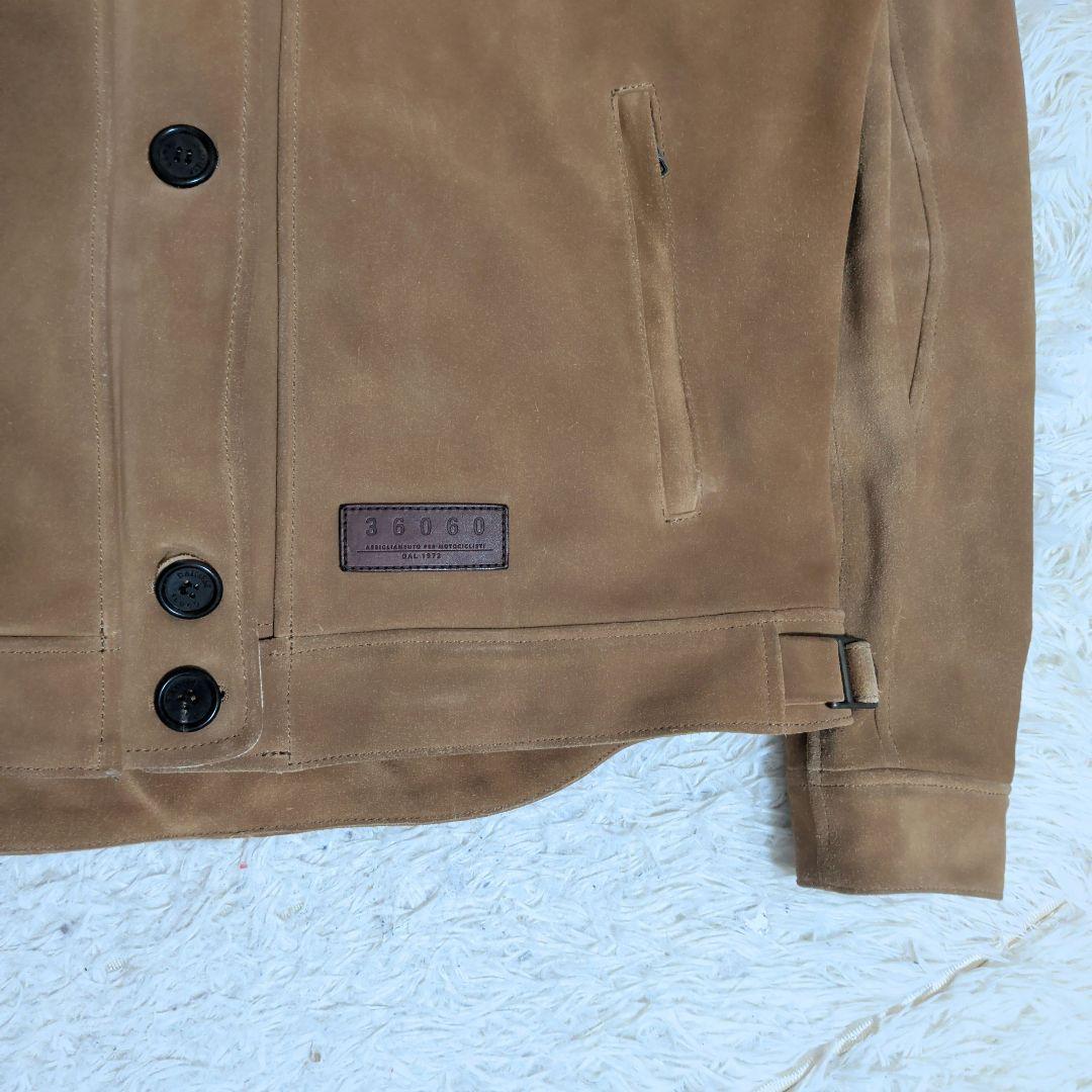 ダイネーゼ 36060コレクション バイク レザージャケット ブラウン サイズL