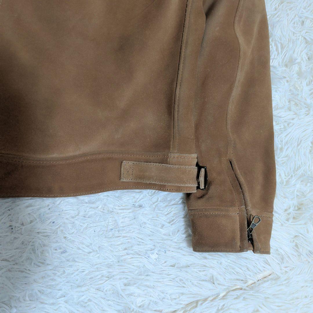 ダイネーゼ 36060コレクション バイク レザージャケット ブラウン サイズL