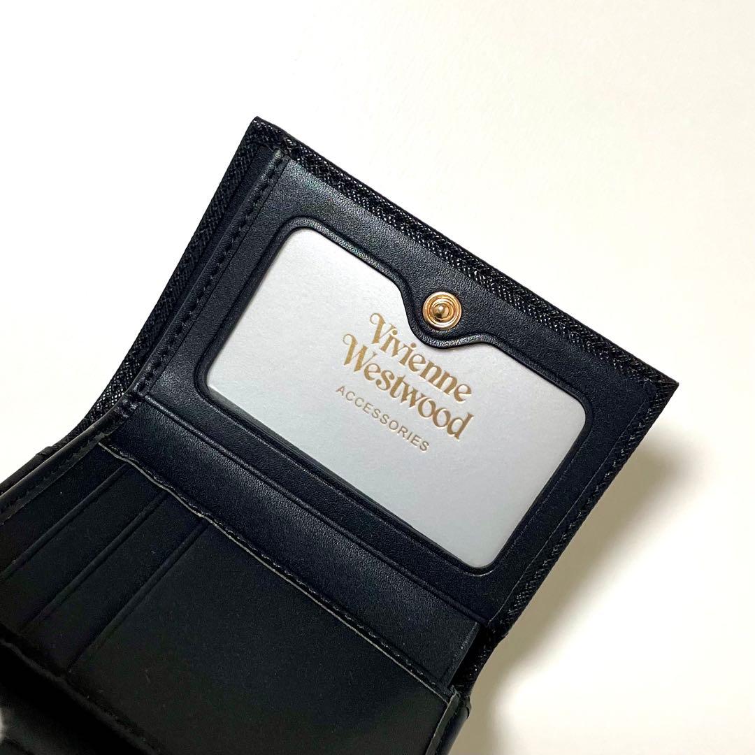 Vivienne Westwood 三つ折り財布　ブラック