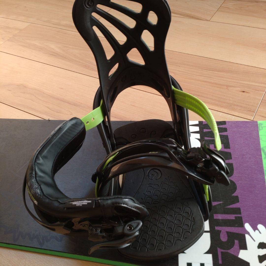 スノーボード　ビンディング　ブーツ　バック　4点セット