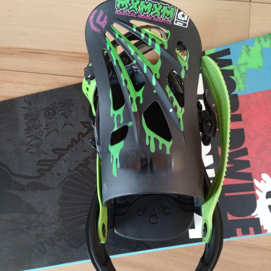 スノーボード　ビンディング　ブーツ　バック　4点セット