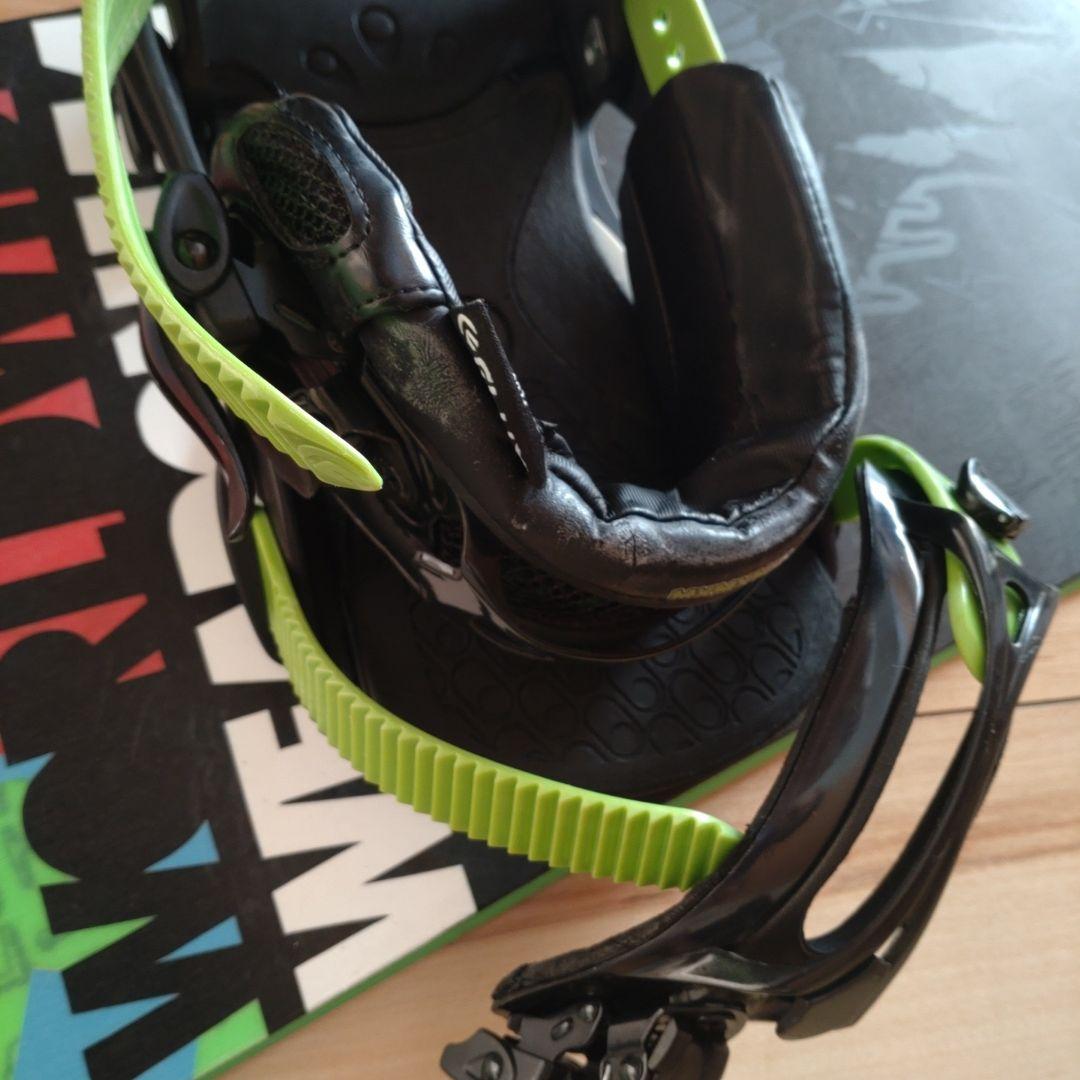 スノーボード　ビンディング　ブーツ　バック　4点セット