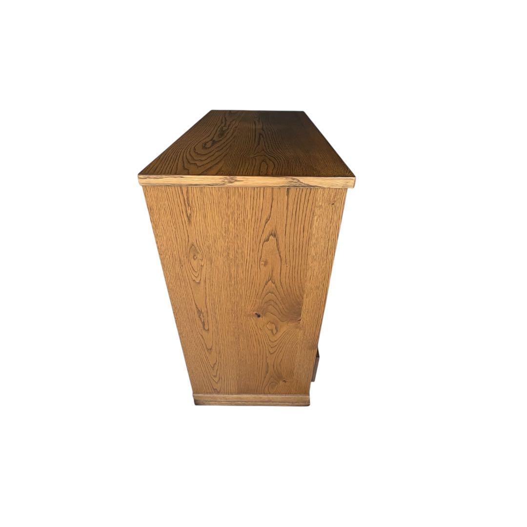 Elverson エルバーソンガラスキャビネットS 引き出し付き