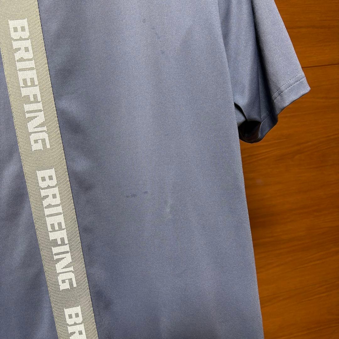 ブリーフィングBRIEFING グレー ポロシャツL