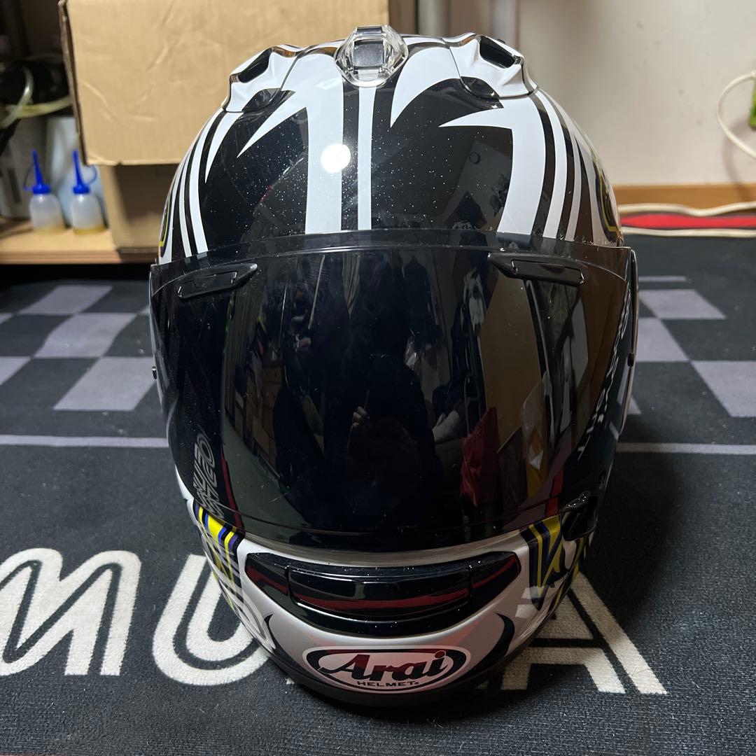 美品Arai RX-7X NAKASUGA 4 同色スポイラー付き