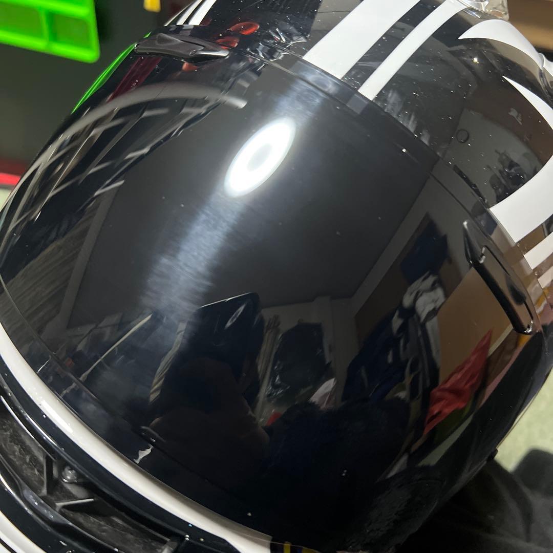 美品Arai RX-7X NAKASUGA 4 同色スポイラー付き