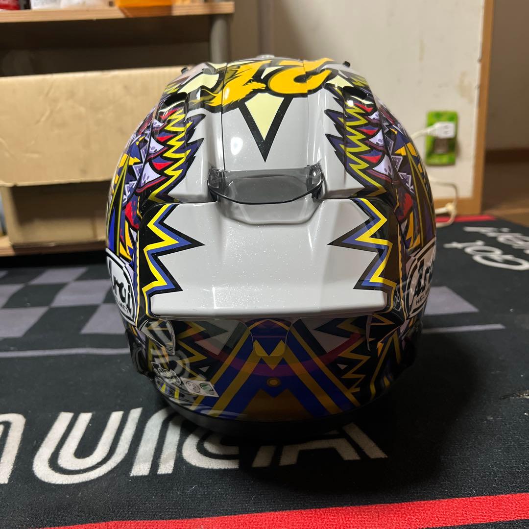 美品Arai RX-7X NAKASUGA 4 同色スポイラー付き