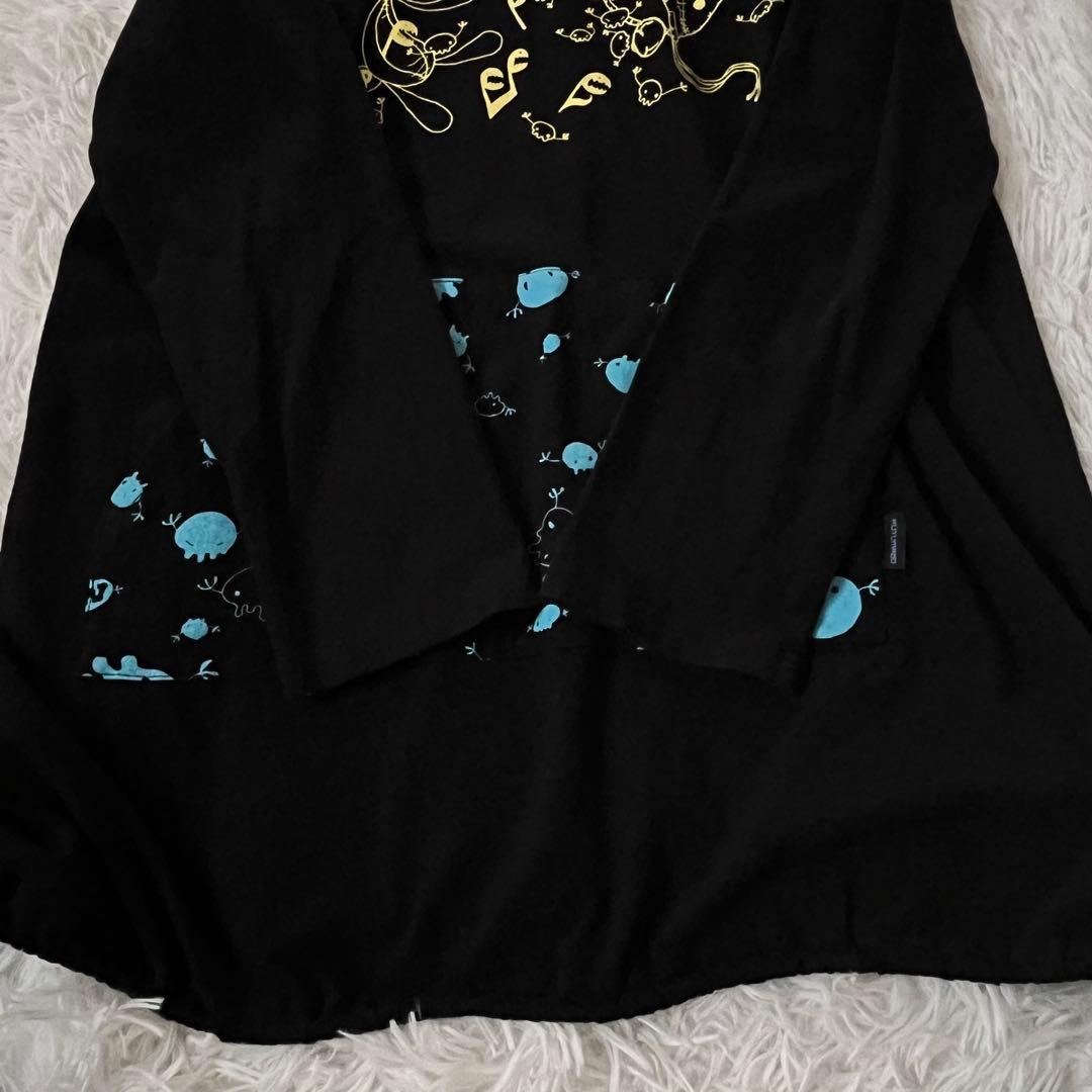 ✨希少デザイン✨PUTUMAYO♡フード付チュニック 長袖カットソー パーカー