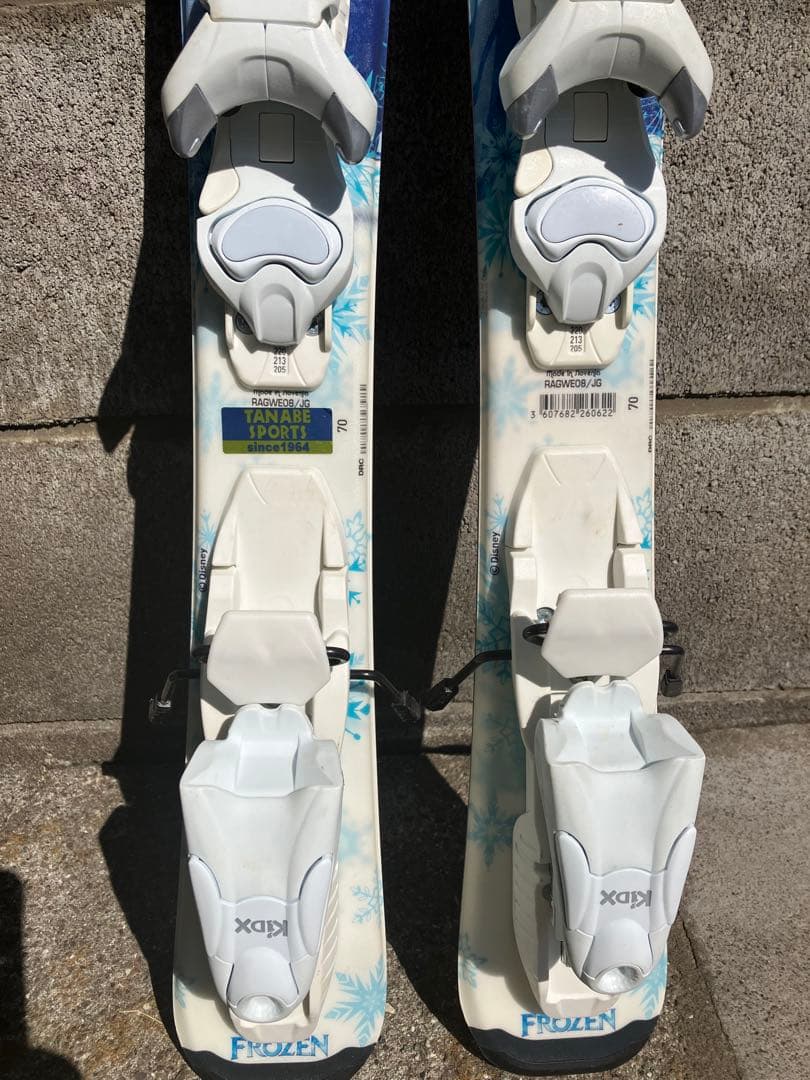 即発送可　レア　未使用　ロシニョール Frozen アナと雪の女王スキー70cm