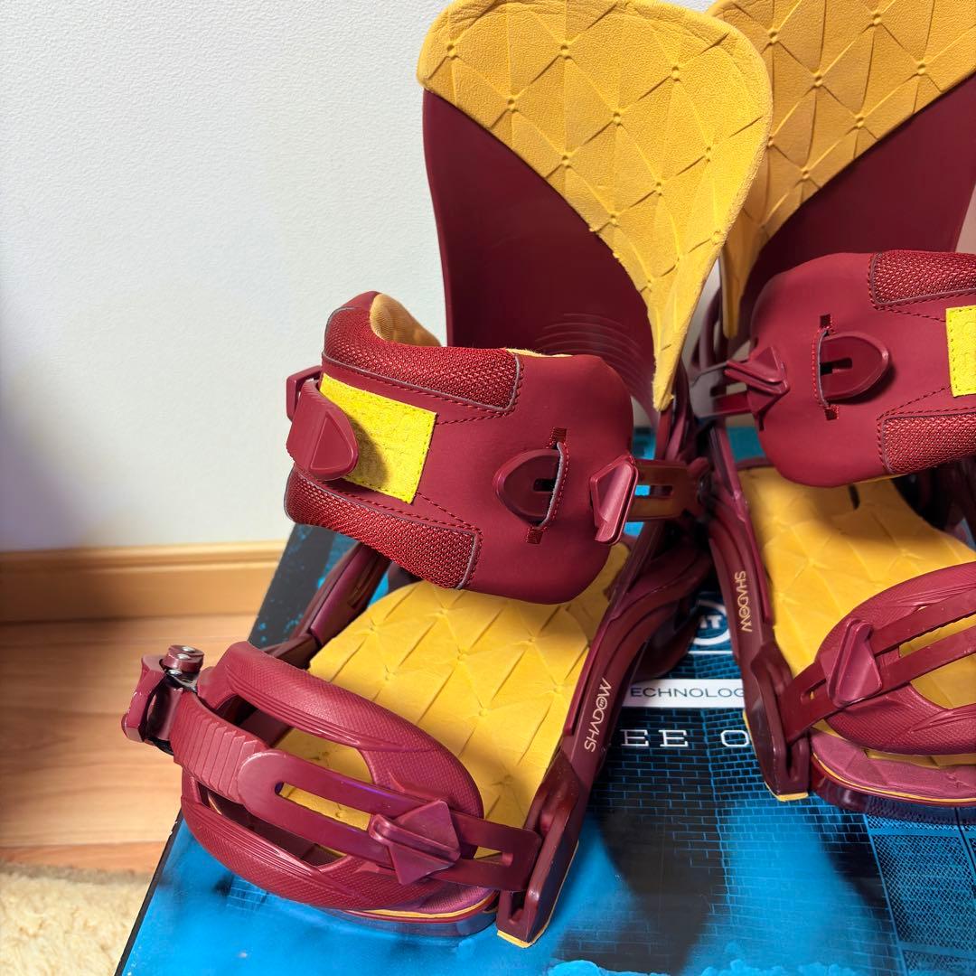 Salomon Shadow ビンディング レッド/イエロー