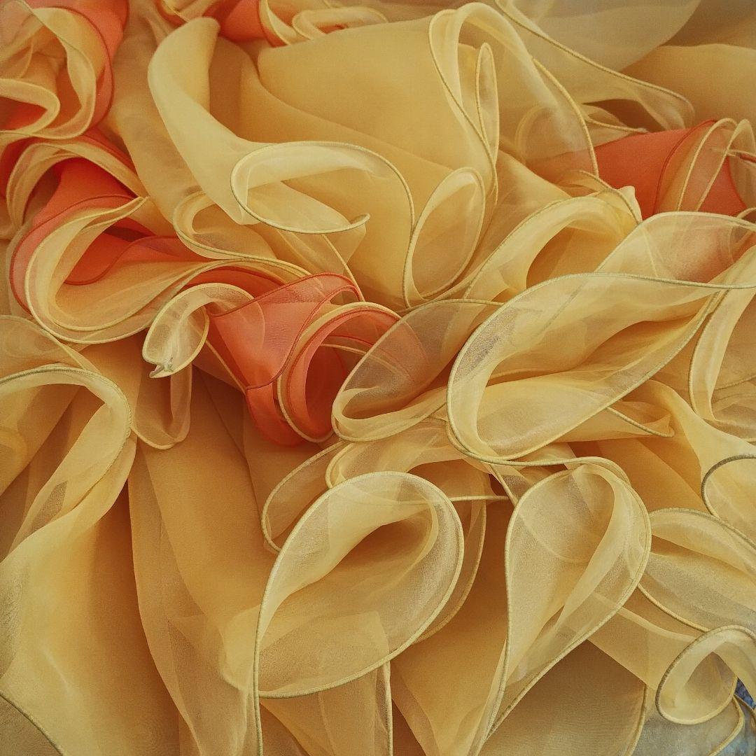 社交ダンス　ドレス　未使用 白樺ドレス　Ｓサイズ　スタンダード　フロート4本付き