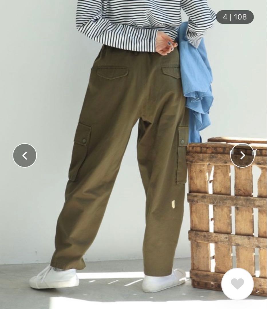 PARICI パーリッシィ ウエポンカーゴパンツ カーキ