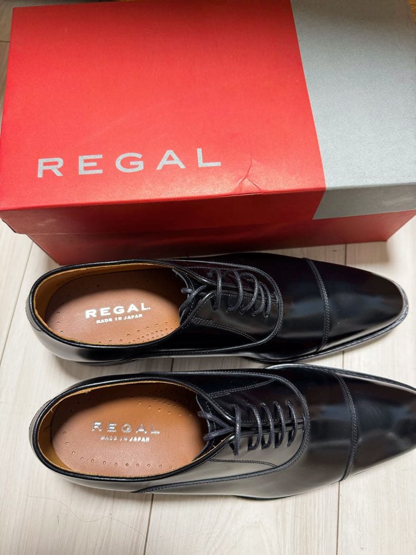 [新品・未使用]REGAL/リーガル315R ストレートチップ 25