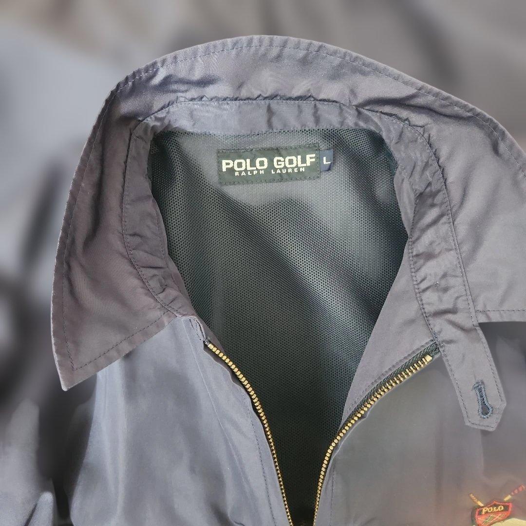 美品　POLO GOLF ネイビー ジャケット Lサイズ