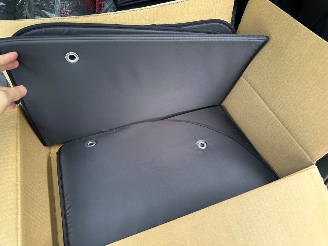 ハイエース ワイドミドル　サンシェード　後方５面セット【一部新品】