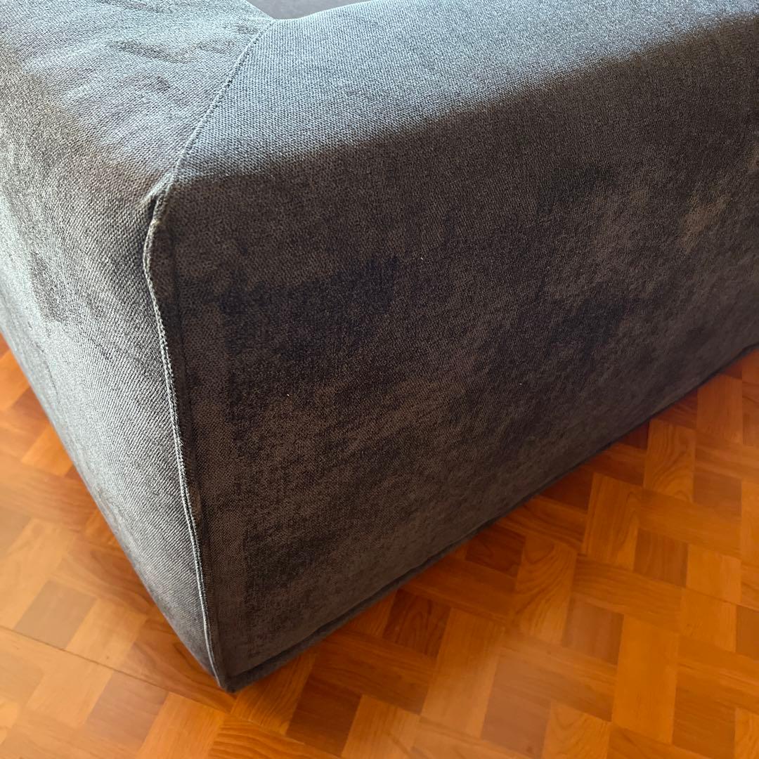 francfranc メーネ カウチ L ブラック フランフラン　ソファ