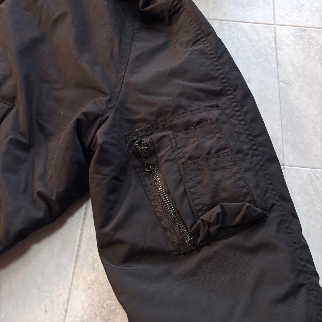 【USA製】I.SPIEWAK N-2B フライトジャケット ブラック 短丈