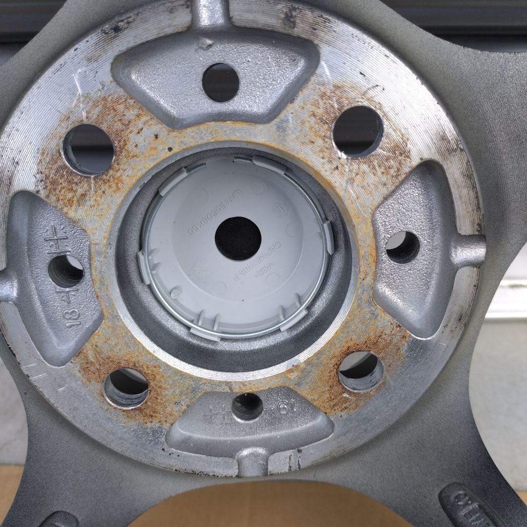 ゆずけん16インチ シルバー 5スポークホイール 4本セット