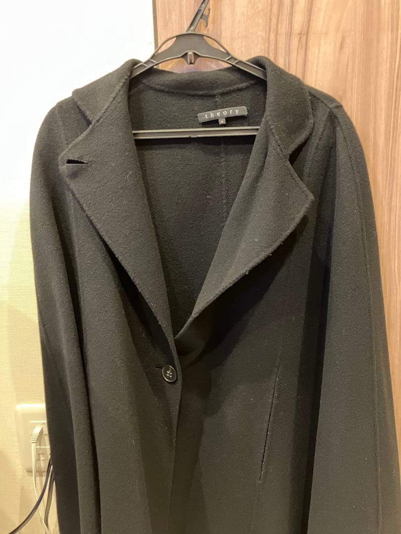 theoryウールケープコート サイズS