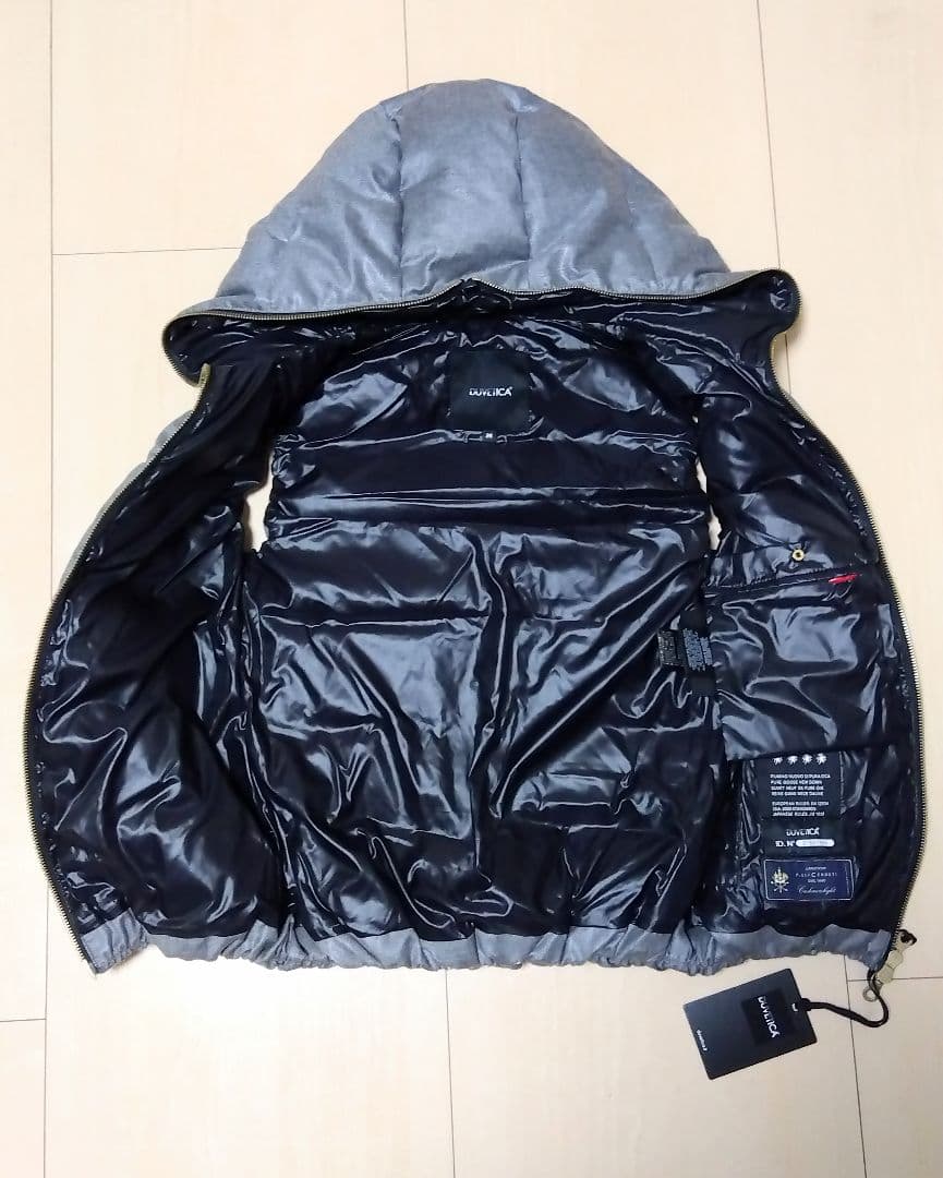 DUVETICA 新品未使用 ダウンベスト 36サイズ グレー