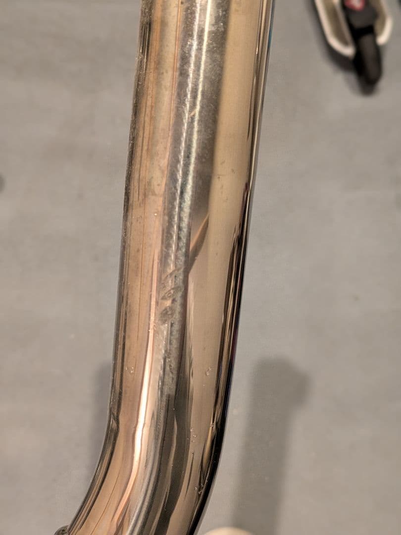 SR400 マフラー　ベルリッキ　カフェ　フリークスピット　セパハン