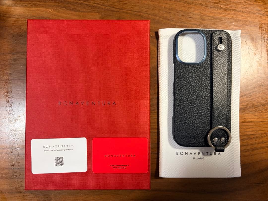 ボナベンチュラiphone 17 ケース ブラック