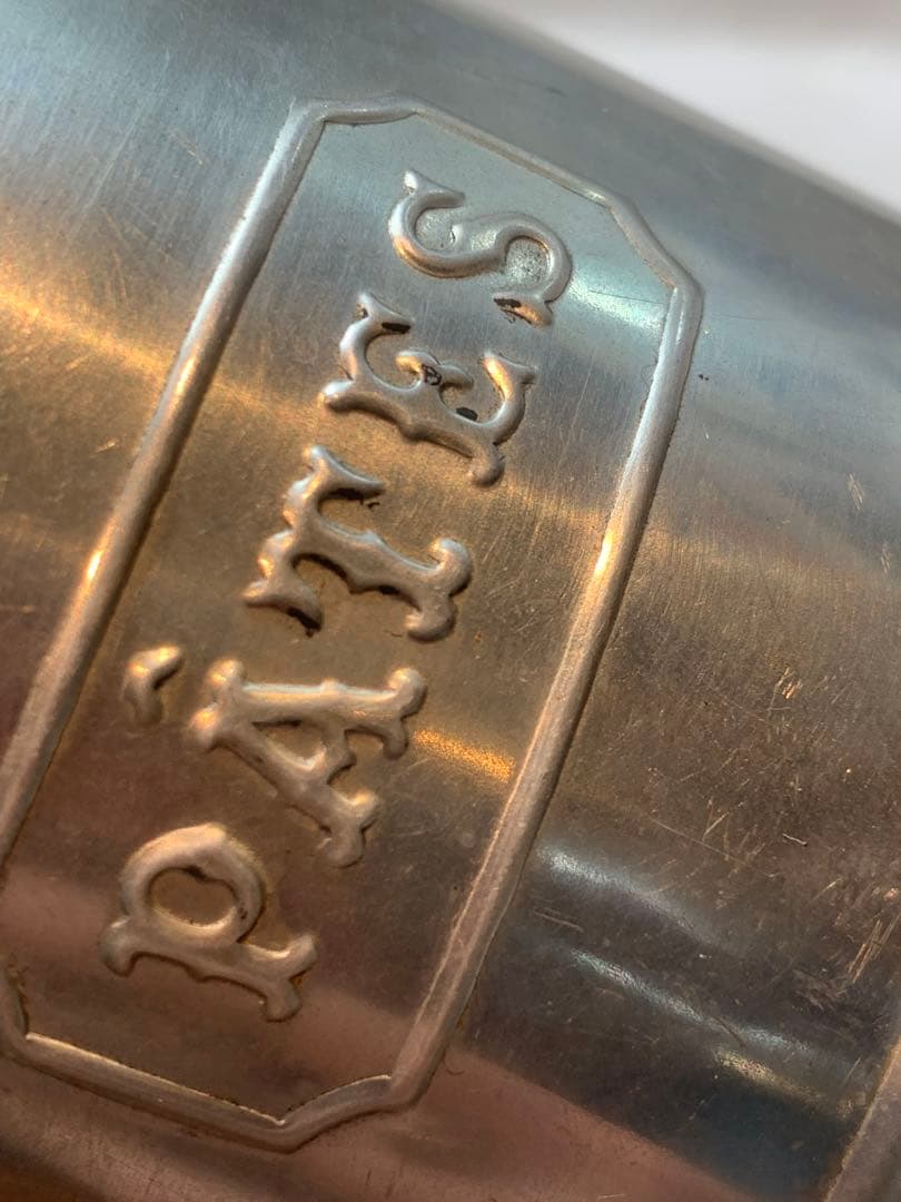 美品 フランス ビンテージ アンティーク アルミキャニスター 6点セットa.