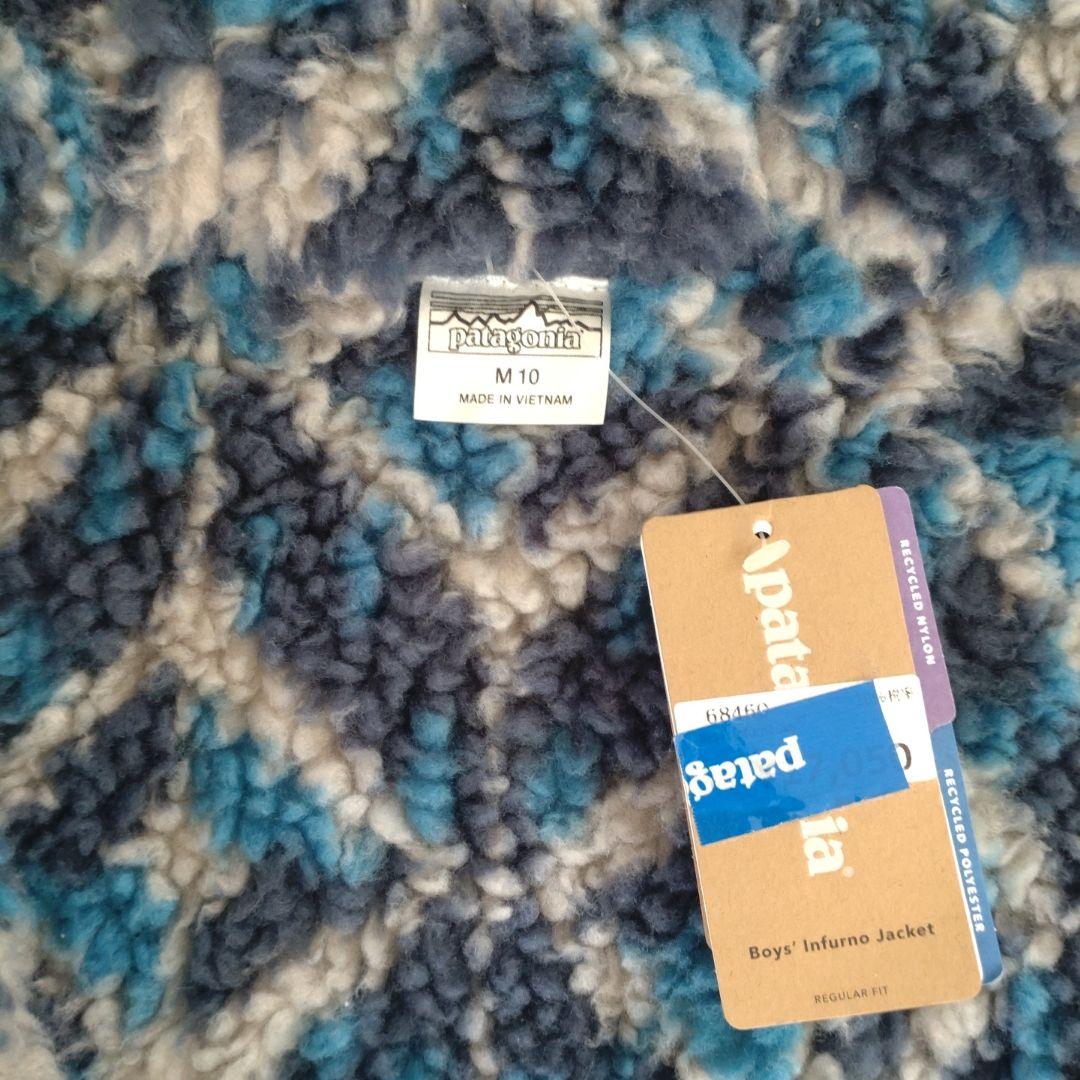 【未使用・タグ付き】パタゴニア　インファーノジャケット　キッズM10