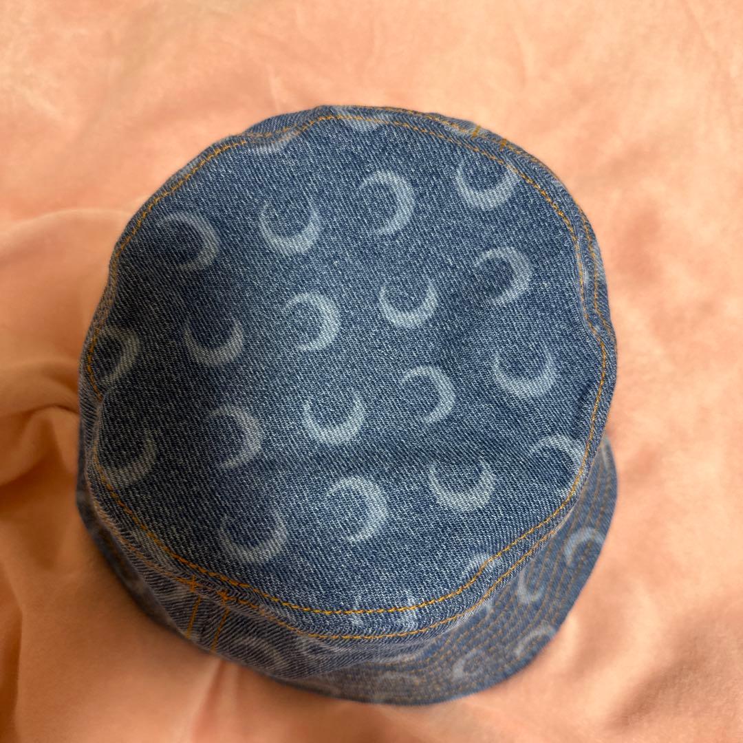 MARINE SERRE バケットハット デニム　マリーンセル　マリーンセル