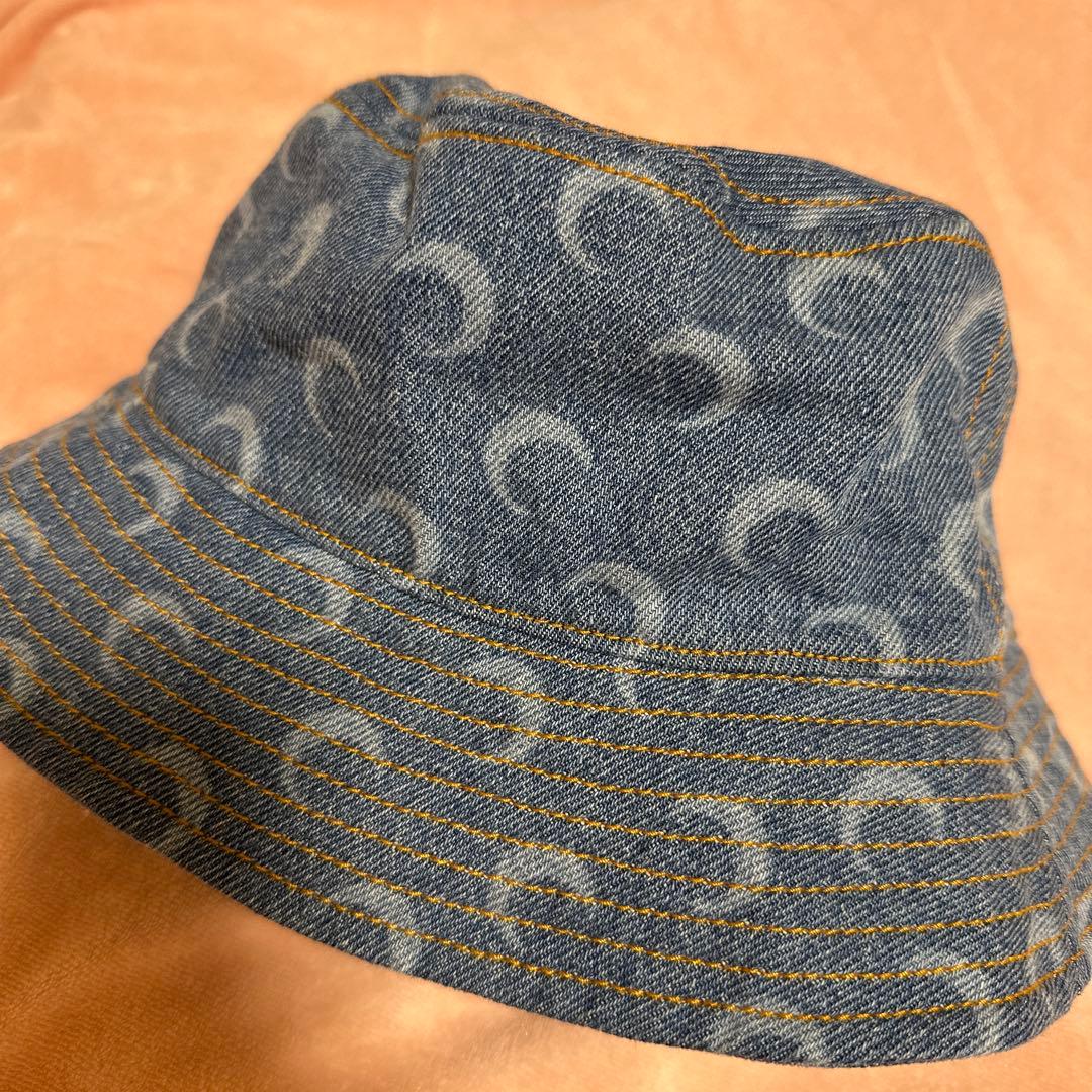 MARINE SERRE バケットハット デニム　マリーンセル　マリーンセル