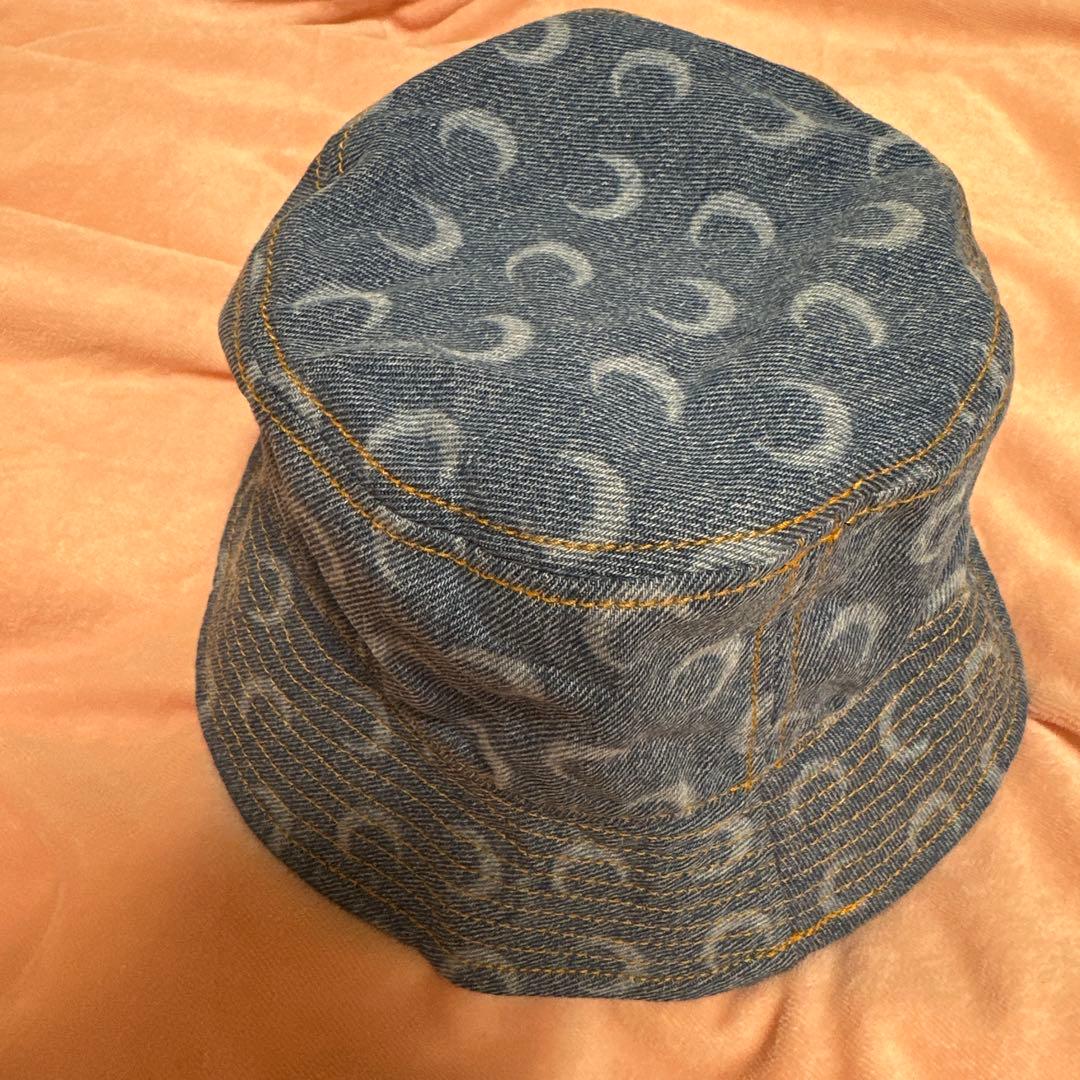 MARINE SERRE バケットハット デニム　マリーンセル　マリーンセル